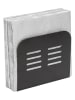 Wenko Serviettenhalter "Baco" in Schwarz - (B)15 x (H)12,5 x (T)4 cm
