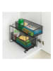 Wenko Ladekast "Gioma" "zwart - (B)35 x (H)33,5 x (D)18,5 cm