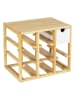 Wenko Weinregal "Finja" in Hellbraun - (B)33,5 x (H)29 x (T)24 cm