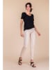 Blue Fire Spijkerbroek "Nancy" - slim fit - beige