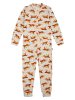 Claesens Pyjama crème/oranje