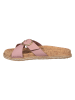 Marc O'Polo Shoes Leren slippers "Kiara" lichtroze