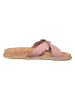 Marc O'Polo Shoes Leren slippers "Kiara" lichtroze
