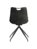 Homede Krzesło w kolorze antracytowym