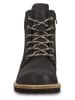 Ecco Leder-Boots in Schwarz/ Braun