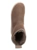Ecco Leder-Boots in Beige
