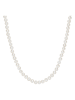 The Pacific Pearl Company Perlen-Halskette in Weiß - (L)120 cm