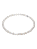 The Pacific Pearl Company Parelketting wit - (L)50 cm