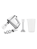 Krups Handmixer "3 Mix 9000" met accessoires zilverkleurig