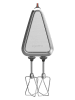 Krups Handmixer "3 Mix 9000" met accessoires zilverkleurig