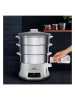Tefal Stoomkoker "Convenient Series Deluxe" zilverkleurig/wit - 9 l