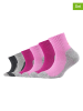 camano 5-delige set: sokken roze/lichtroze/grijs