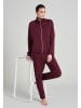 Schiesser Sweatjacke in Bordeaux