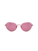 Moschino Damskie okulary przeciwsłoneczne w kolorze różowozłotym