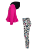 Converse 2-delige outfit roze/meerkleurig