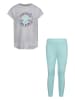 Converse 2-delige outfit grijs/turquoise