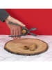 COOK CONCEPT Dziadek do orzechów w kolorze srebrnym - dł. 17,5 cm