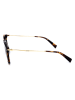 Levi´s Damskie okulary przeciwsłoneczne w kolorze złoto-ciemnobrązowym