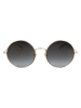 Levi´s Dameszonnebril goudkleurig-neongroen/zwart