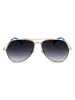 Levi´s Męskie okulary przeciwsłoneczne w kolorze złoto-niebiesko-czarnym