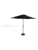 Lifa Living Stojak w kolorze czarnym na parasol - Ø 51 cm