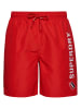 Superdry Badeshorts in Rot