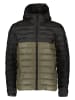 Superdry Steppjacke in Schwarz/ Khaki