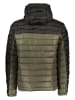Superdry Steppjacke in Schwarz/ Khaki