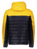 Superdry Kurtka pikowana w kolorze żółto-czarnym