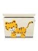 Lifeney Aufbewahrungsbox "Tiger" in Beige/ Gelb - (B)51 x (H)36 x (T)36 cm