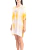 Karl Lagerfeld Sukienka plażowa w kolorze turkusowo-żółym
