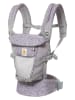 ERGObaby Babydrager "Adapt Cool Air Mesh" lichtgrijs/lila