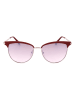 Longchamp Damen-Sonnenbrille in Rot-Gold/ Lila