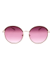 Longchamp Damskie okulary przeciwsłoneczne w kolorze złoto-brązowo-różowym