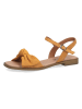 Caprice Leren sandalen "Shakira" geel