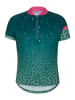 Ziener Koszulka kolarska "Naninka" w kolorze zielonym