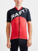 Craft Fahrradtrikot in Schwarz/ Rot