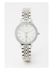 U.S. Polo Assn. Kwartshorloge zilverkleurig/wit
