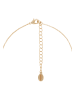 U.S. Polo Assn. Vergold. Halskette mit Schmuckelementen - (L)38 cm