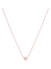 U.S. Polo Assn. Rosévergulde ketting met sierelement - (L)38 cm