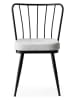 Scandinavia Concept Krzesła (4 szt.) w kolorze białym - 43 x 82 x 42 cm