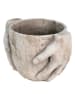 Clayre & Eef Blumentopf in Beige - (B)18 x (H)25 x (T)17 cm