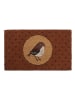 Clayre & Eef Kokos-deurmat bruin - (L)75 x (B)45 cm