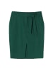 TATUUM Lniana spódnica w kolorze zielonym