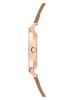 Tamaris Zegarek kwarcowy w kolorze różowozłoto-jasnobrązowo-białym