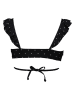 LASCANA Biustonosz bikini w kolorze czarnym