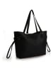 Lucky Bees Shopper bag w kolorze szaro-czarnym - 50 x 28 x 15 cm