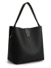 Lucky Bees Schultertasche in Grau/ Schwarz - (B)25 x (H)20 x (T)13 cm