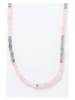 AMAZONIA Vergulde ketting "Atlacoya" met edelstenen - (L)43 cm