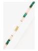 AMAZONIA Vergold. Armband "Necalli" mit Edelsteinen